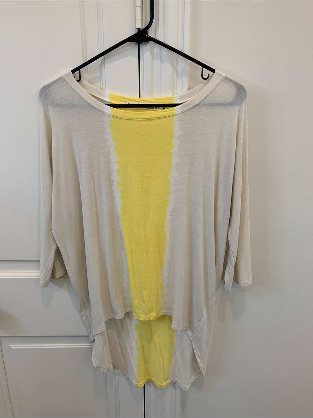 Michael Stars Crewneck Tee high-low cut